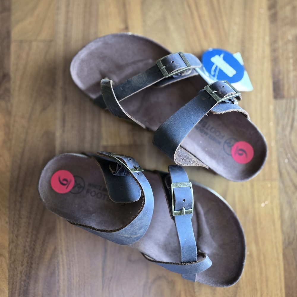 New! White Mountain Footbeds Women's Gracie Slides Sandals Size 6 M